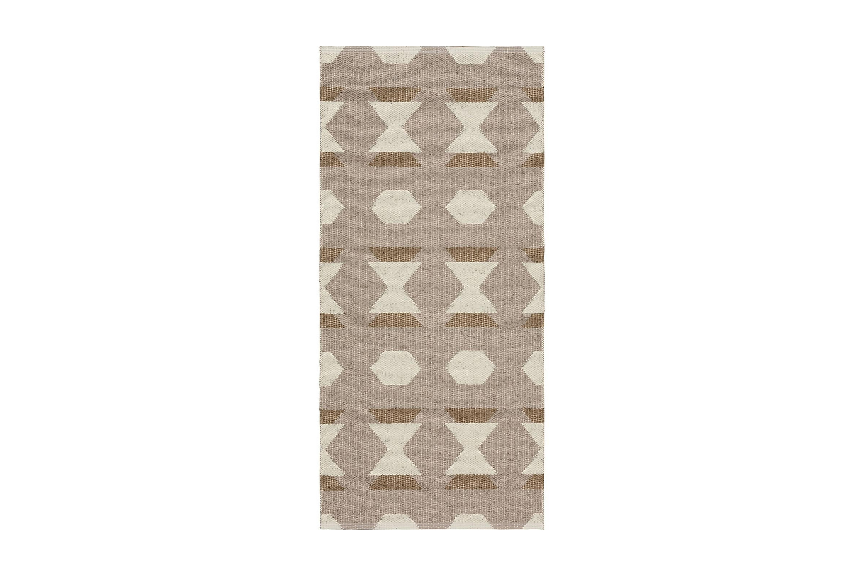 REA/Black Friday Disa Mixed Hallmatta 70x300 cm Beige - Horredsmattan Gångmattor Tyg