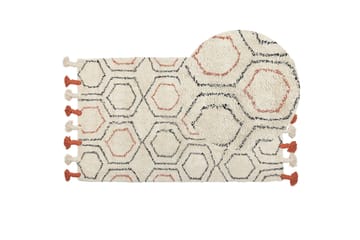 Hajipur Ryamatta 80x150 cm - Beige - Textil & mattor - Mattor - Modern matta - Bomullsmatta