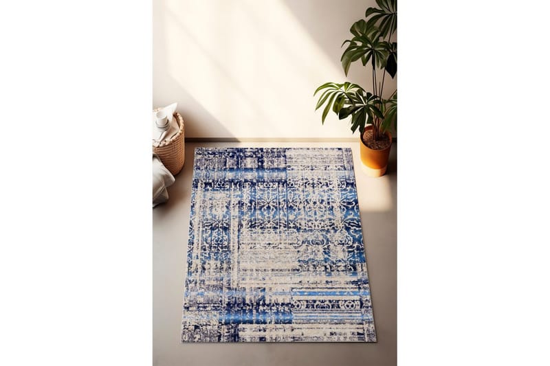 Hallmatta Stribor Blå - 160 x 230 cm - Textil & mattor - Mattor - Modern matta - Gångmattor