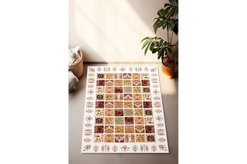 Hallmatta Stribor Multicolor - 80 x 200 cm - Textil & mattor - Mattor - Modern matta - Gångmattor