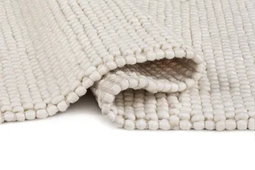 Handvävd Matta Bubble 140x200 cm - Creme - Textil & mattor - Mattor - Modern matta - Ullmatta