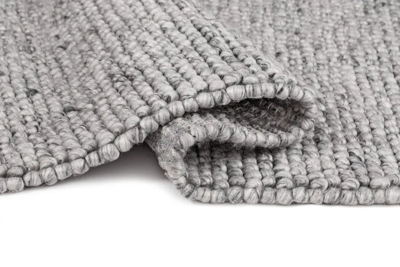 Handvävd Matta Bubble 140x200 cm - Grå - Textil & mattor - Mattor - Modern matta - Ullmatta