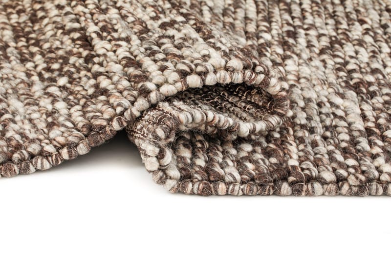 Handvävd Matta Bubble 240x340 cm - Choklad melange - Textil & mattor - Mattor - Modern matta - Ullmatta
