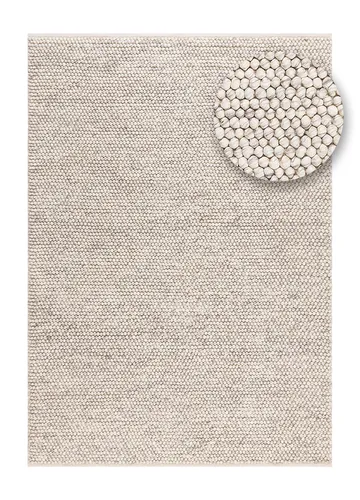 Handvävd Matta Bubble 240x340 cm - IvoryMelange - Textil & mattor - Mattor - Modern matta - Ullmatta