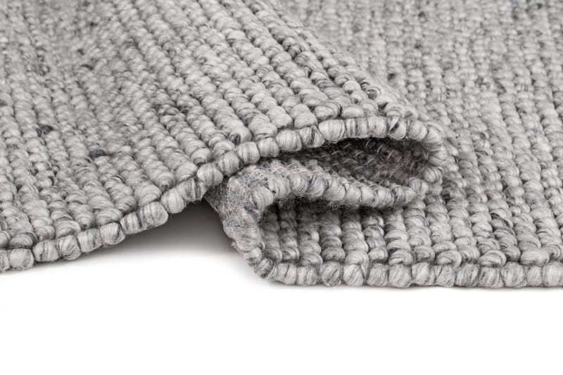 Handvävd Matta Bubble 75x150 cm - Grå - Textil & mattor - Mattor - Modern matta - Ullmatta