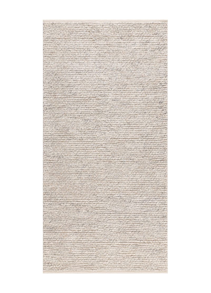 Handvävd Matta Bubble 75x230 cm, Sand