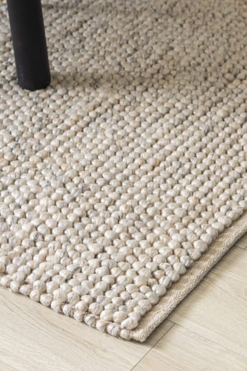 Handvävd Matta Bubble 75x230 cm - Sand - Textil & mattor - Mattor - Modern matta - Ullmatta