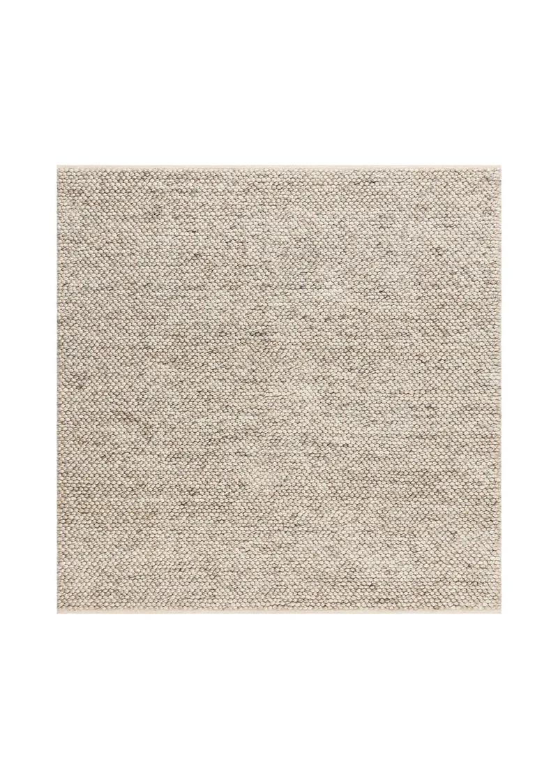 Handvävd Matta Bubble Kvadratisk 300x300 cm, Linne
