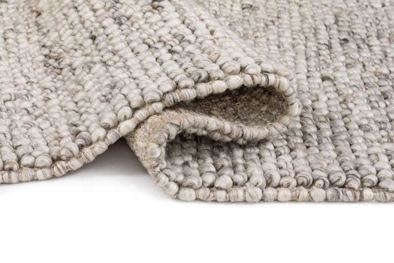 Handvävd Matta Bubble Rund 120 cm - Linne - Textil & mattor - Mattor - Modern matta - Ullmatta