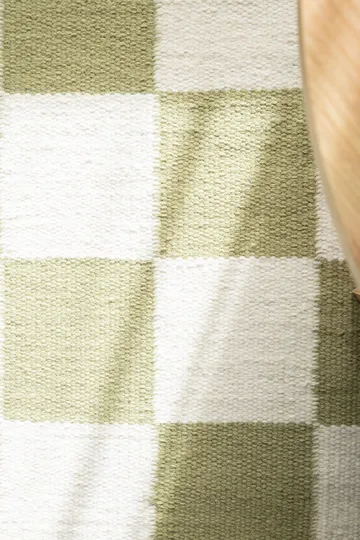 Handvävd Matta Nordic Check 200x300 cm - Grön - Textil & mattor - Mattor - Modern matta - Ullmatta