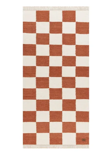 Handvävd Matta Nordic Check 75x200 cm