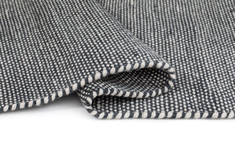 Handvävd Matta Sandhamn 140x200 cm - Indigoblå - Textil & mattor - Mattor - Modern matta - Ullmatta