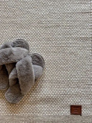 Handvävd Matta Sandhamn 140x200 cm - Natur - Textil & mattor - Mattor - Modern matta - Ullmatta