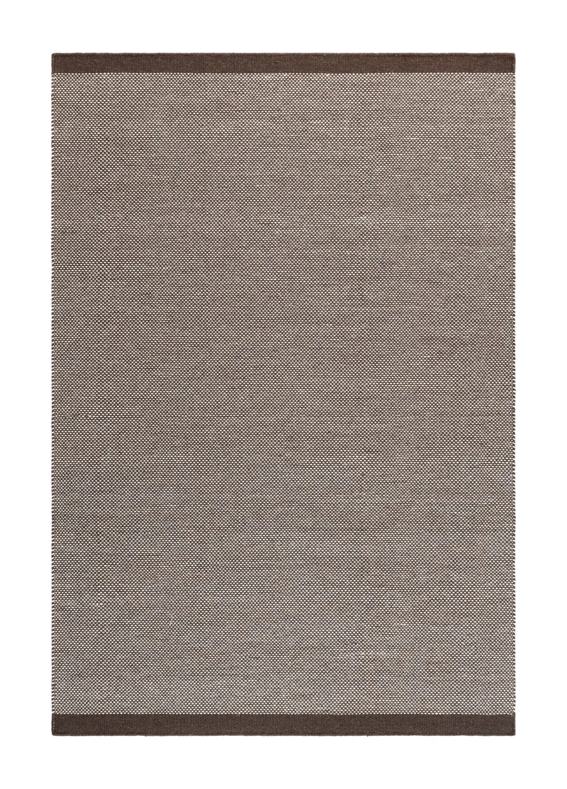 Handvävd Matta Sandhamn 160x230 cm, Choklad