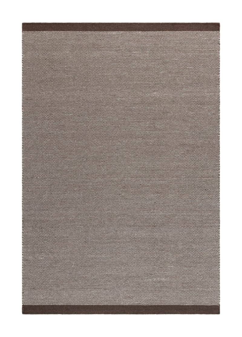 Handvävd Matta Sandhamn 200x300 cm, Choklad