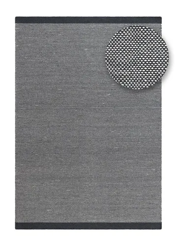 Handvävd Matta Sandhamn 240x340 cm - Indigoblå - Textil & mattor - Mattor - Modern matta - Ullmatta