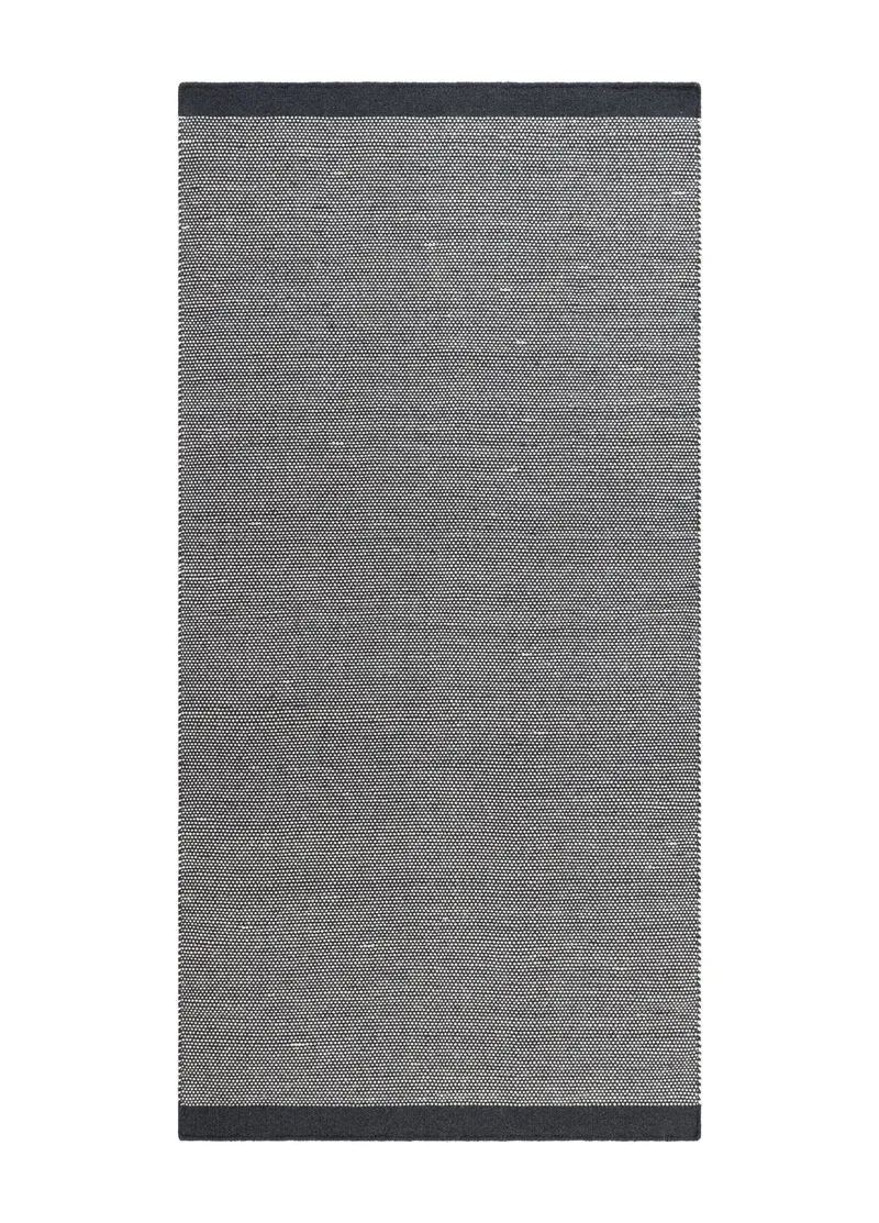 Handvävd Matta Sandhamn 75x150 cm, Indigoblå