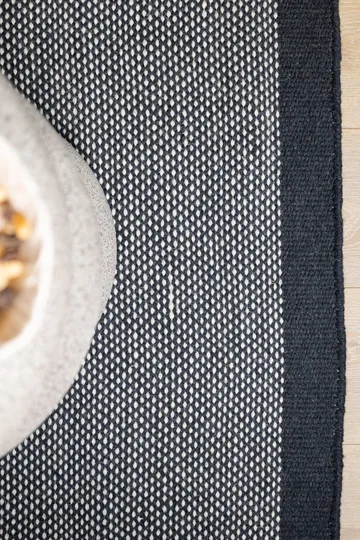 Handvävd Matta Sandhamn 75x150 cm - Indigoblå - Textil & mattor - Mattor - Modern matta - Ullmatta