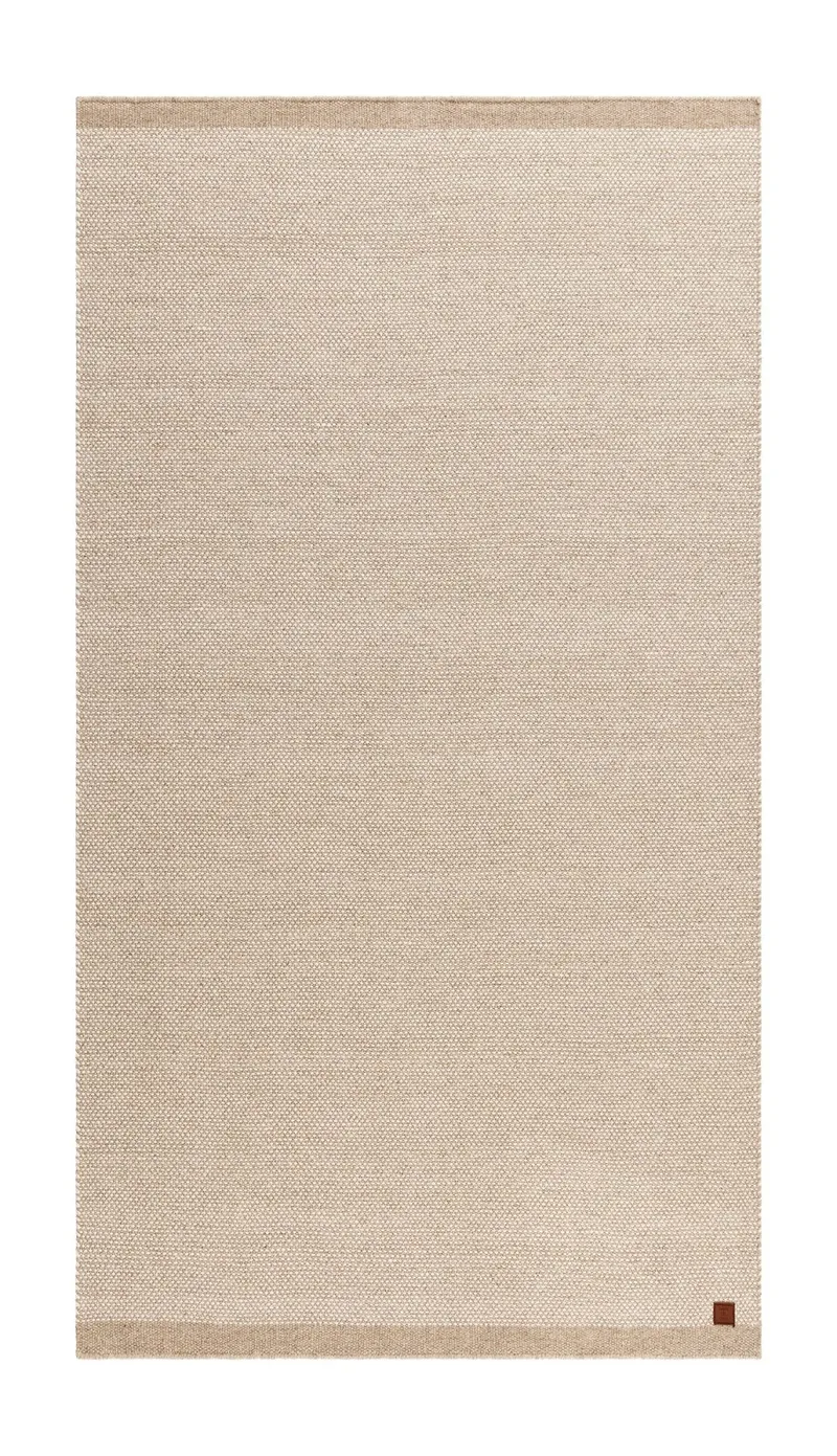 Handvävd Matta Sandhamn 75x150 cm - Natur - Textil & mattor - Mattor - Modern matta - Ullmatta