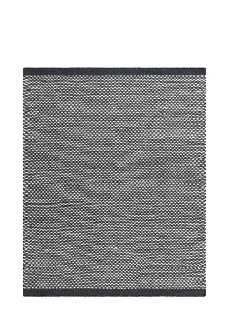 Handvävd Matta Sandhamn Kvadratisk 200x200 cm, Indigoblå