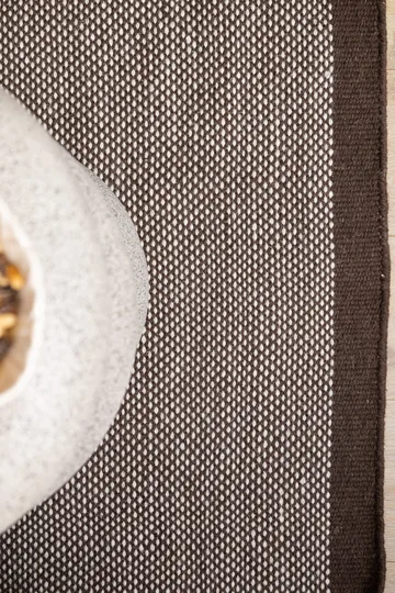 Handvävd Matta Sandhamn Kvadratisk 250x250 cm - Choklad - Textil & mattor - Mattor - Modern matta - Ullmatta