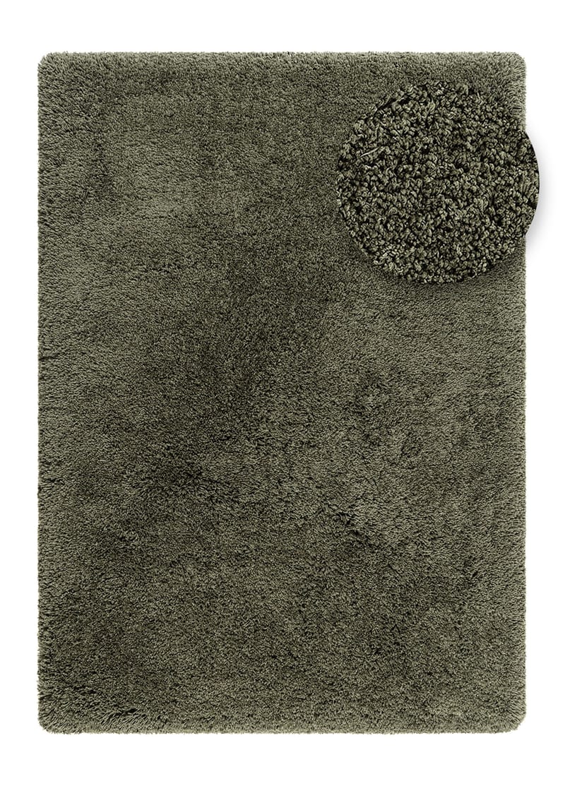 Handvävd Matta Sorrento 160x230 cm - Smaragdgrön - Textil & mattor - Mattor - Modern matta - Ryamatta & luggmatta