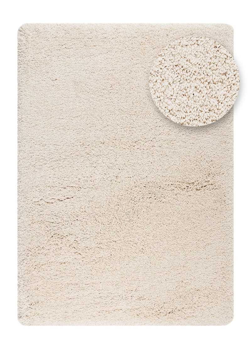 Handvävd Matta Sorrento 240x340 cm - Creme - Textil & mattor - Mattor - Modern matta - Ryamatta & luggmatta