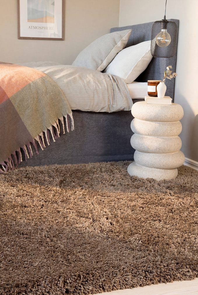 Handvävd Matta Sorrento 240x340 cm - Greige - Textil & mattor - Mattor - Modern matta - Ryamatta & luggmatta