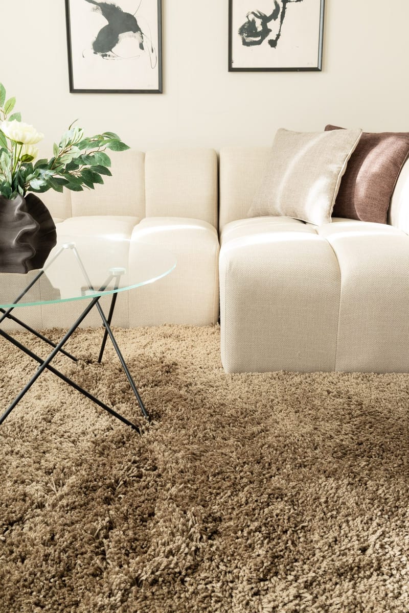 Handvävd Matta Sorrento 240x340 cm - Greige - Textil & mattor - Mattor - Modern matta - Ryamatta & luggmatta