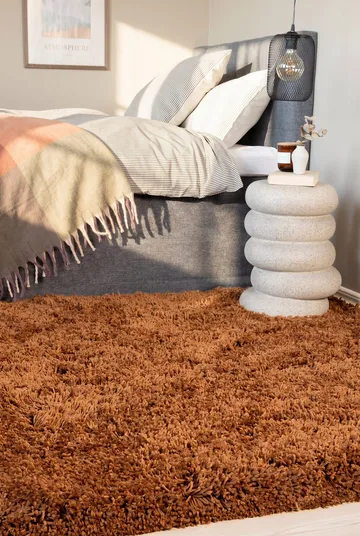 Handvävd Matta Sorrento 240x340 cm - Terracotta - Textil & mattor - Mattor - Modern matta - Ryamatta & luggmatta