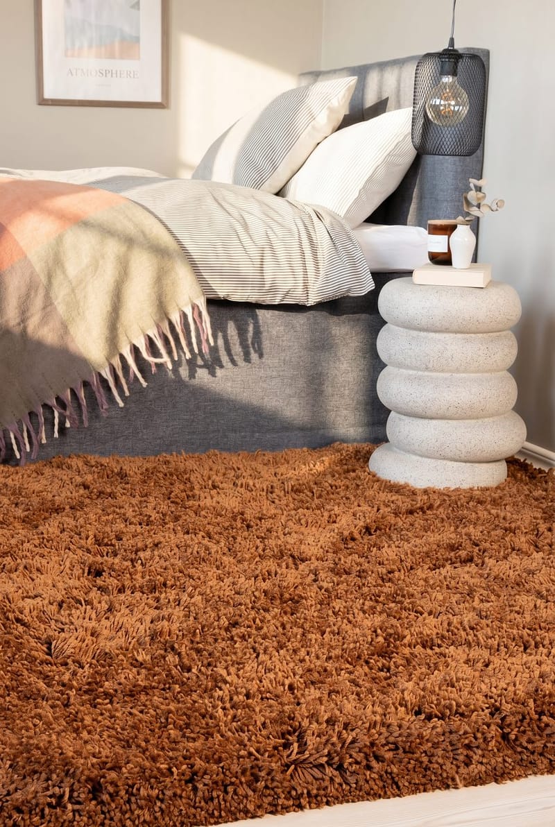Handvävd Matta Sorrento 240x340 cm - Terracotta - Textil & mattor - Mattor - Modern matta - Ryamatta & luggmatta