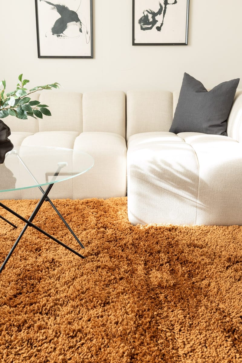 Handvävd Matta Sorrento 240x340 cm - Terracotta - Textil & mattor - Mattor - Modern matta - Ryamatta & luggmatta
