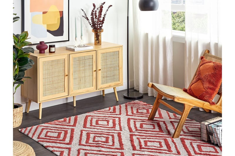 Haskoy Ryamatta 160x230 cm - Svart/Vit - Textil & mattor - Mattor - Modern matta - Ryamatta & luggmatta