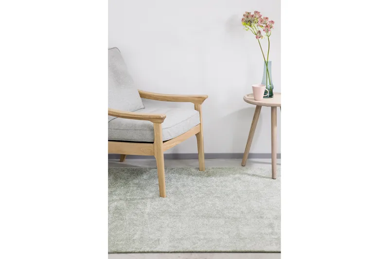 Hattara Matta Rund 200 cm Grön - VM Carpets - Textil & mattor - Mattor - Modern matta - Ryamatta & luggmatta