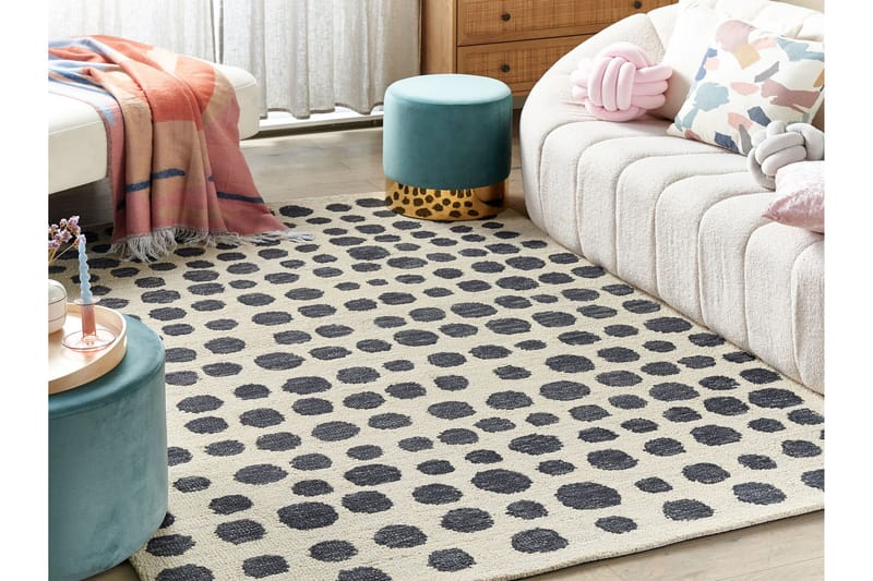 Havran Ullmatta 140x200 cm - Beige - Textil & mattor - Mattor - Modern matta - Ullmatta
