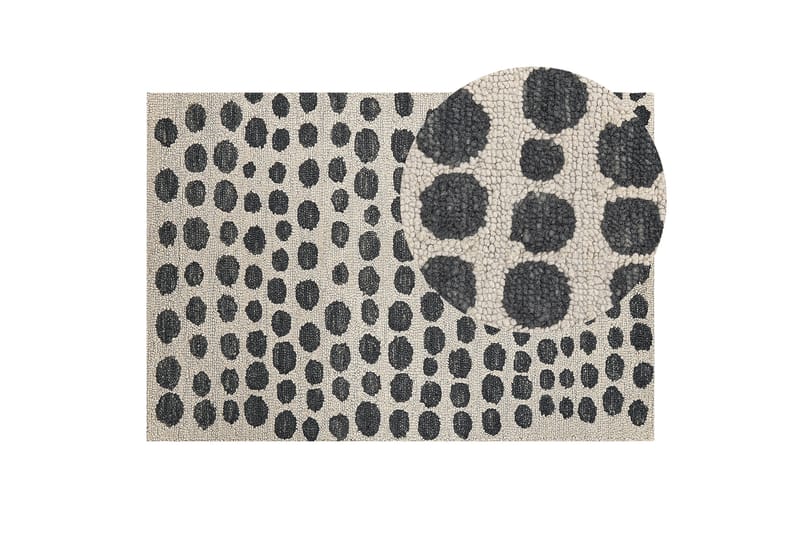 Havran Ullmatta 140x200 cm - Beige - Textil & mattor - Mattor - Modern matta - Ullmatta