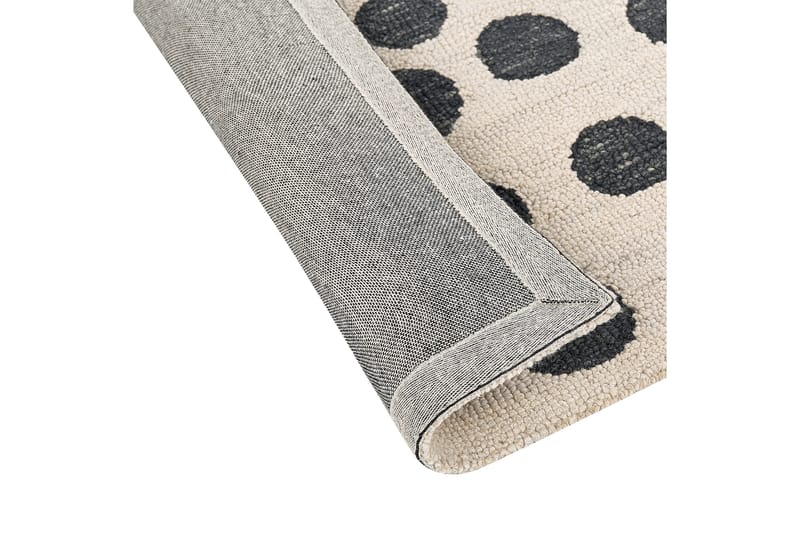 Havran Ullmatta 200x200 cm Kvadratisk - Beige - Textil & mattor - Mattor - Modern matta - Ullmatta
