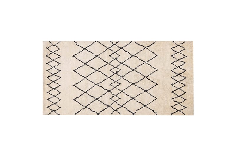 Havsa Ryamatta 80x150 cm - Beige - Textil & mattor - Mattor - Modern matta - Ryamatta & luggmatta