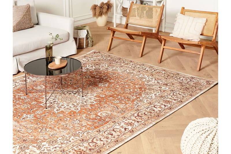 Hayat Bomullsmatta 200x300 cm - Orange - Textil & mattor - Mattor - Modern matta - Bomullsmatta