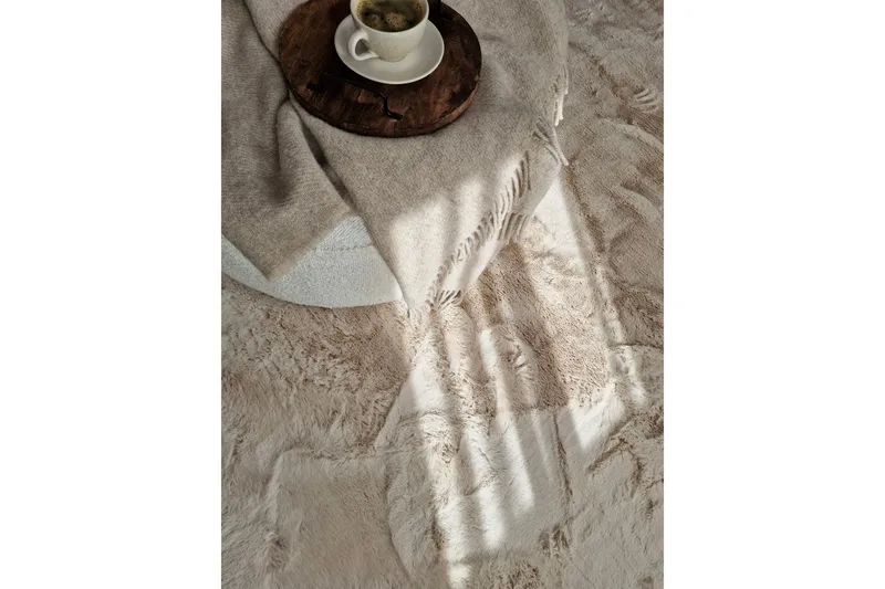 Heaven Deluxe Ryamatta 140x200 cm - Natur - Textil & mattor - Mattor - Modern matta - Ryamatta & luggmatta