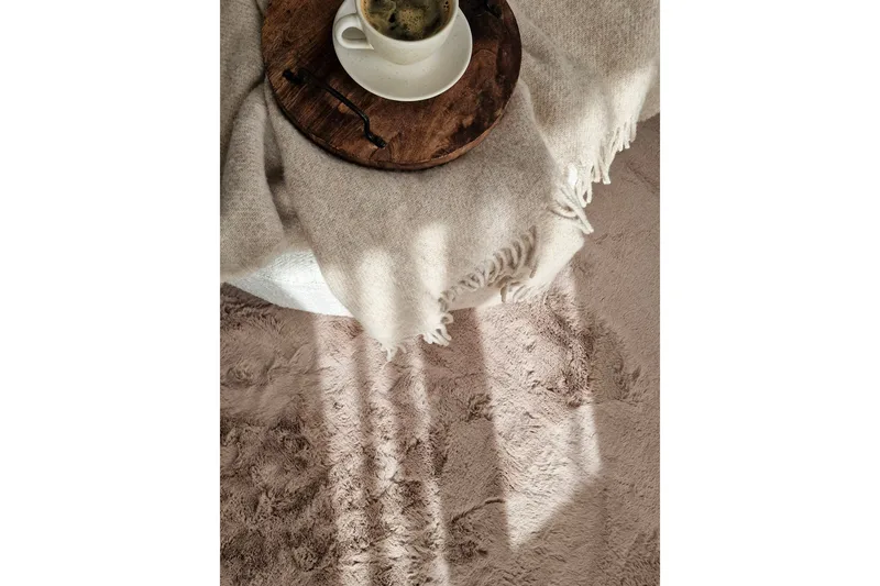 Heaven Deluxe Ryamatta 140x200 cm - Taupe - Textil & mattor - Mattor - Modern matta - Ryamatta & luggmatta
