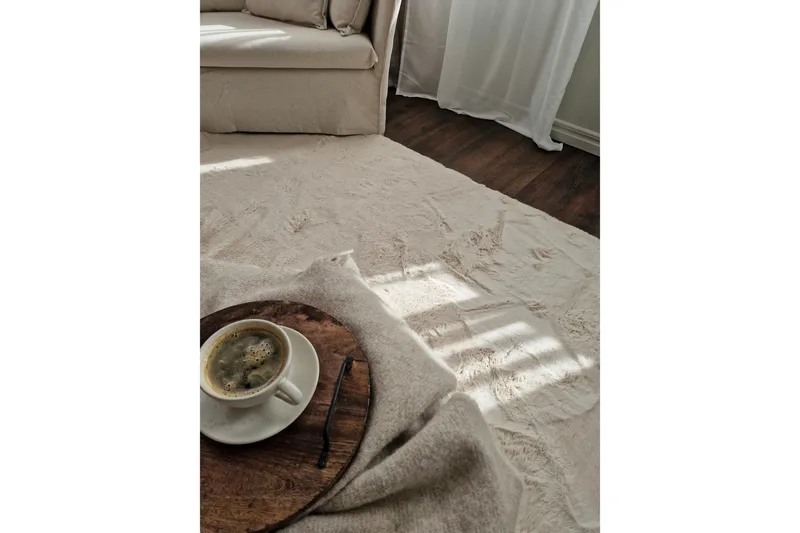 Heaven Deluxe Ryamatta 160x230 cm - Natur - Textil & mattor - Mattor - Modern matta - Ryamatta & luggmatta