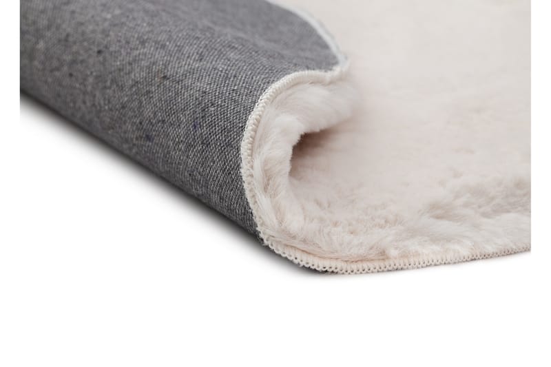 Heaven Ryamatta Natur rund 120 - Natur - Textil & mattor - Mattor - Modern matta - Ryamatta & luggmatta