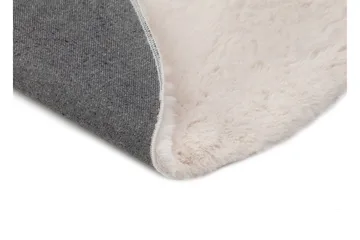 Heaven Ryamatta Natur rund 120 - Natur - Textil & mattor - Mattor - Modern matta - Ryamatta & luggmatta