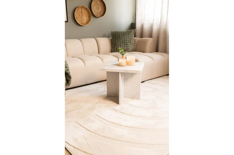 Heaven Trend Maskinvävd matta 200x290 cm - Beige - Textil & mattor - Mattor - Modern matta - Wiltonmattor