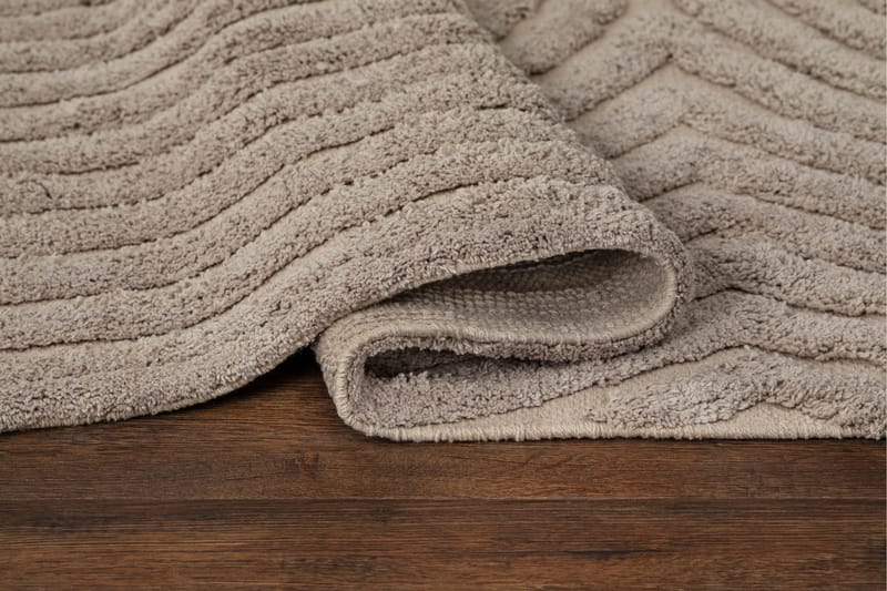 Marocko Bomullsmatta 240x340 cm - Linne - Textil & mattor - Mattor - Modern matta - Bomullsmatta
