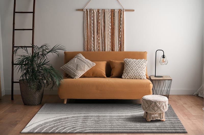 Portland Ryamatta 140x200 cm - Grå - Textil & mattor - Mattor - Modern matta - Ryamatta & luggmatta