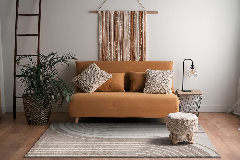 Portland Ryamatta 140x200 cm - Linne - Textil & mattor - Mattor - Modern matta - Ryamatta & luggmatta