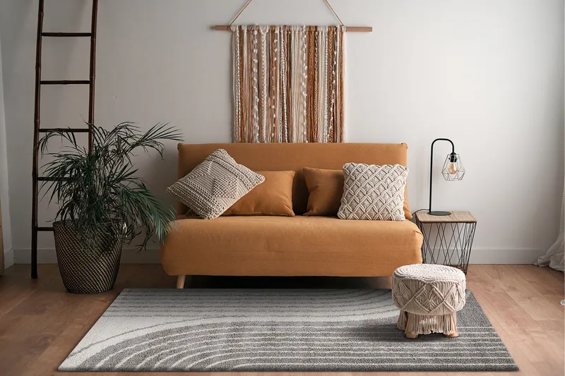 Portland Ryamatta 160x230 cm - Grå - Textil & mattor - Mattor - Modern matta - Ryamatta & luggmatta