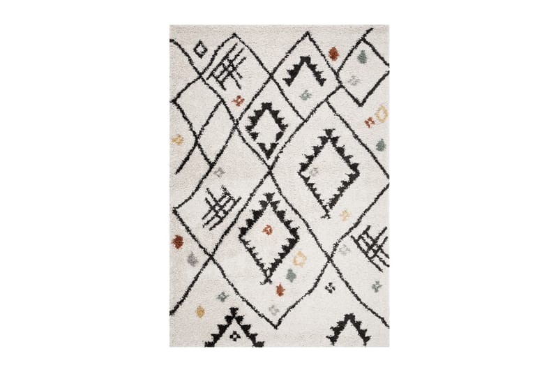 Portland Ryamatta 160x230 cm - Vit - Textil & mattor - Mattor - Modern matta - Ryamatta & luggmatta